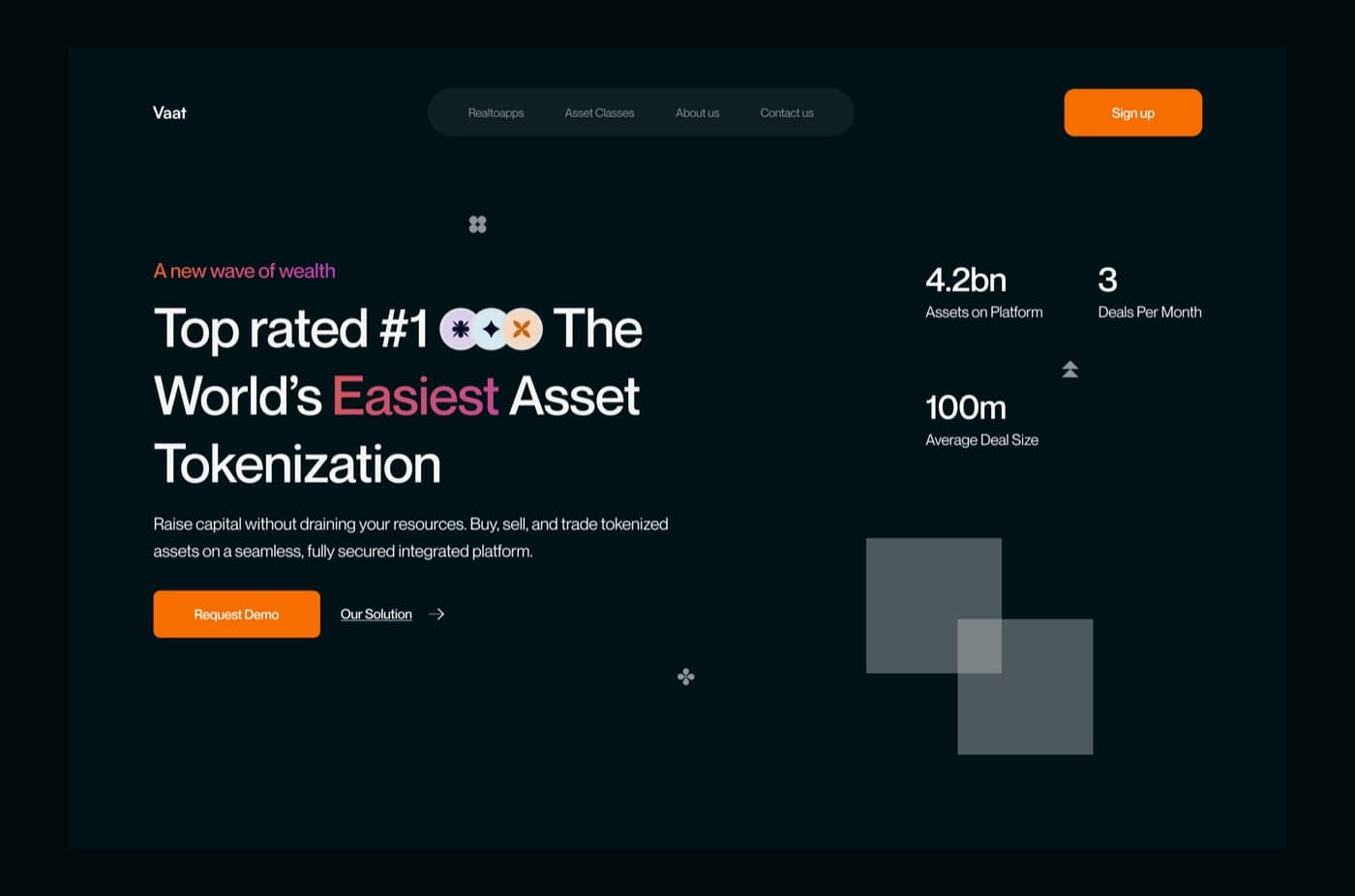 Hero Section UI Design
