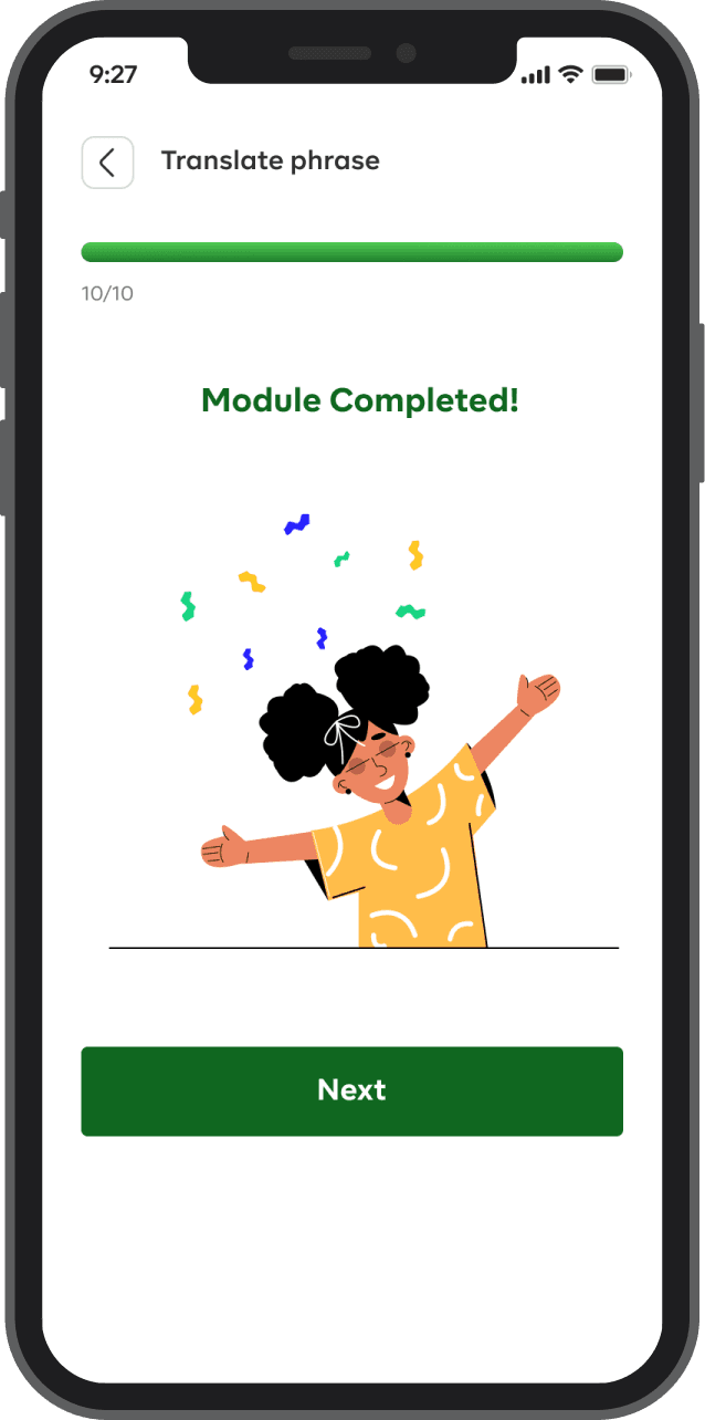 Completed Module